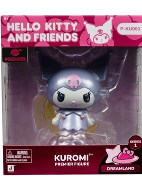 Premier Kuromi Figure - Metallic Lavender & Pink Accents